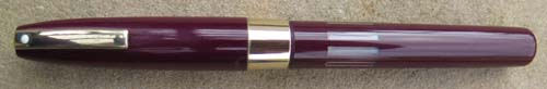 SHEAFFER NEW OLD STOCK SHORT IMPERIAL WITH CARTRIDGE FILLING SYSTEM AND FLEXIBLE VERY BROAD INLAID 14K NIB
